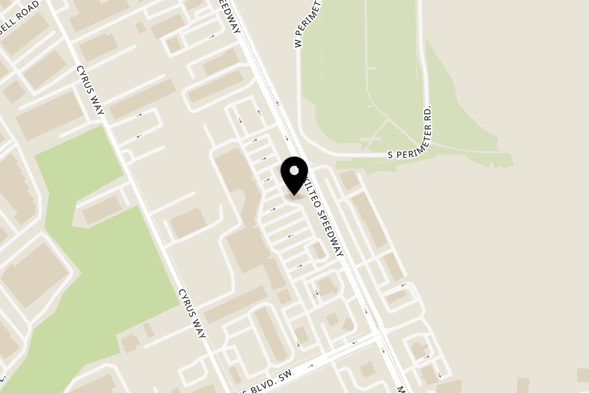 Map showing the location of Taqueria Puebla on 11700 Mukilteo Speedway in Mukilteo