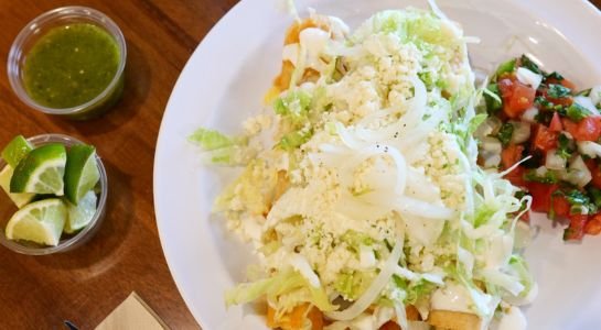 Chicken Flautas and Other Signature Mexican Items at Taqueria Puebla in Mukilteo