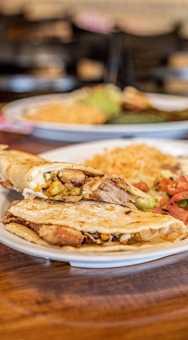 Quesadilla Flor de Calabaza at Taqueria Puebla in Mukilteo