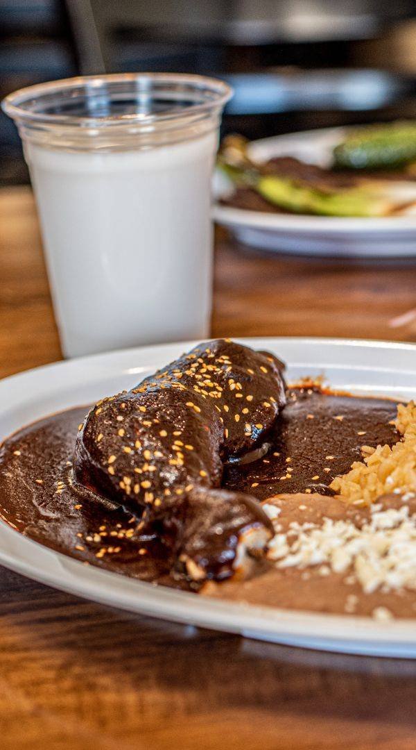 Mole Poblano at Taqueria Puebla in Mukilteo