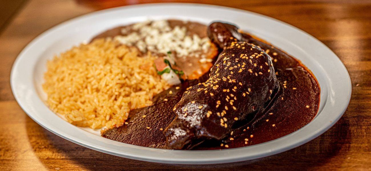 Mole Poblano at Taqueria Puebla