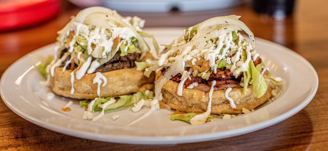 Handmade Sopes at Taqueria Puebla in Mukilteo