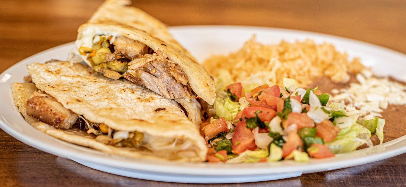 Quesadilla Flor de Calabaza at Taqueria Puebla