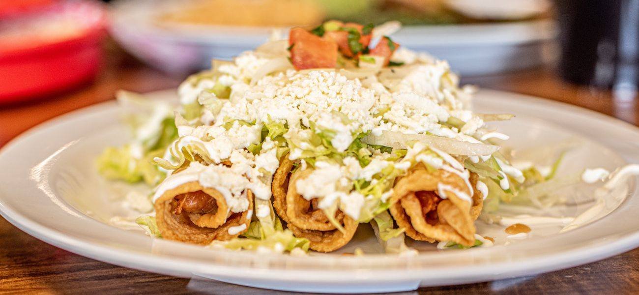 Chicken Flautas at Taqueria Puebla in Mukilteo